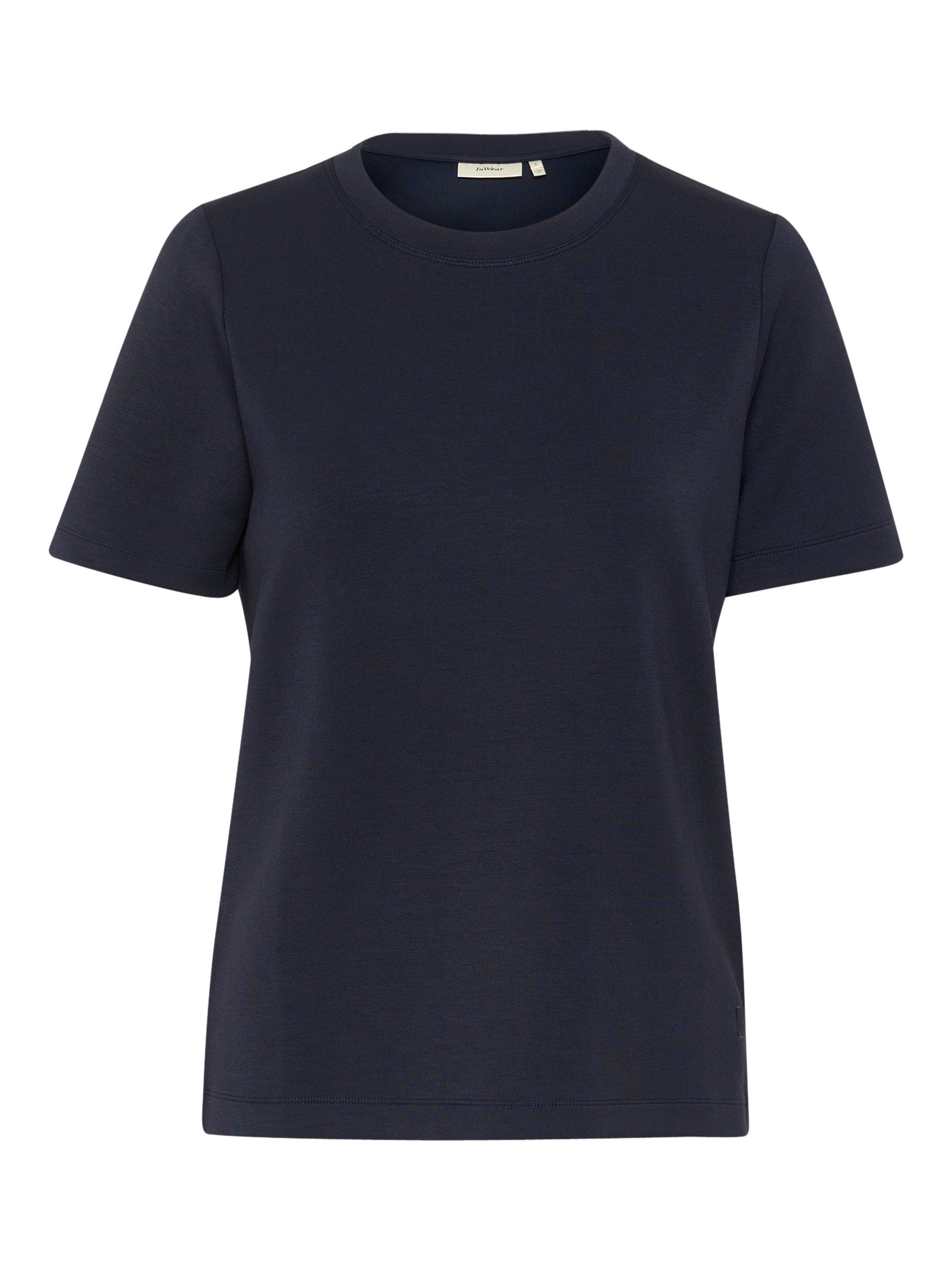 Product image 5 of 6, which shows InWear Vincent Loose Fit T-Shirt, Marine Blue, XS