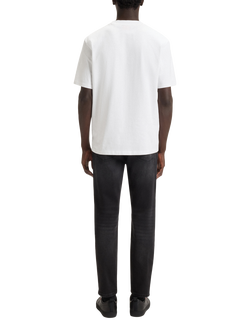 HUGO BOSS HUGO Dapolino Crew Neck Cotton T-Shirt, White - view 2, White