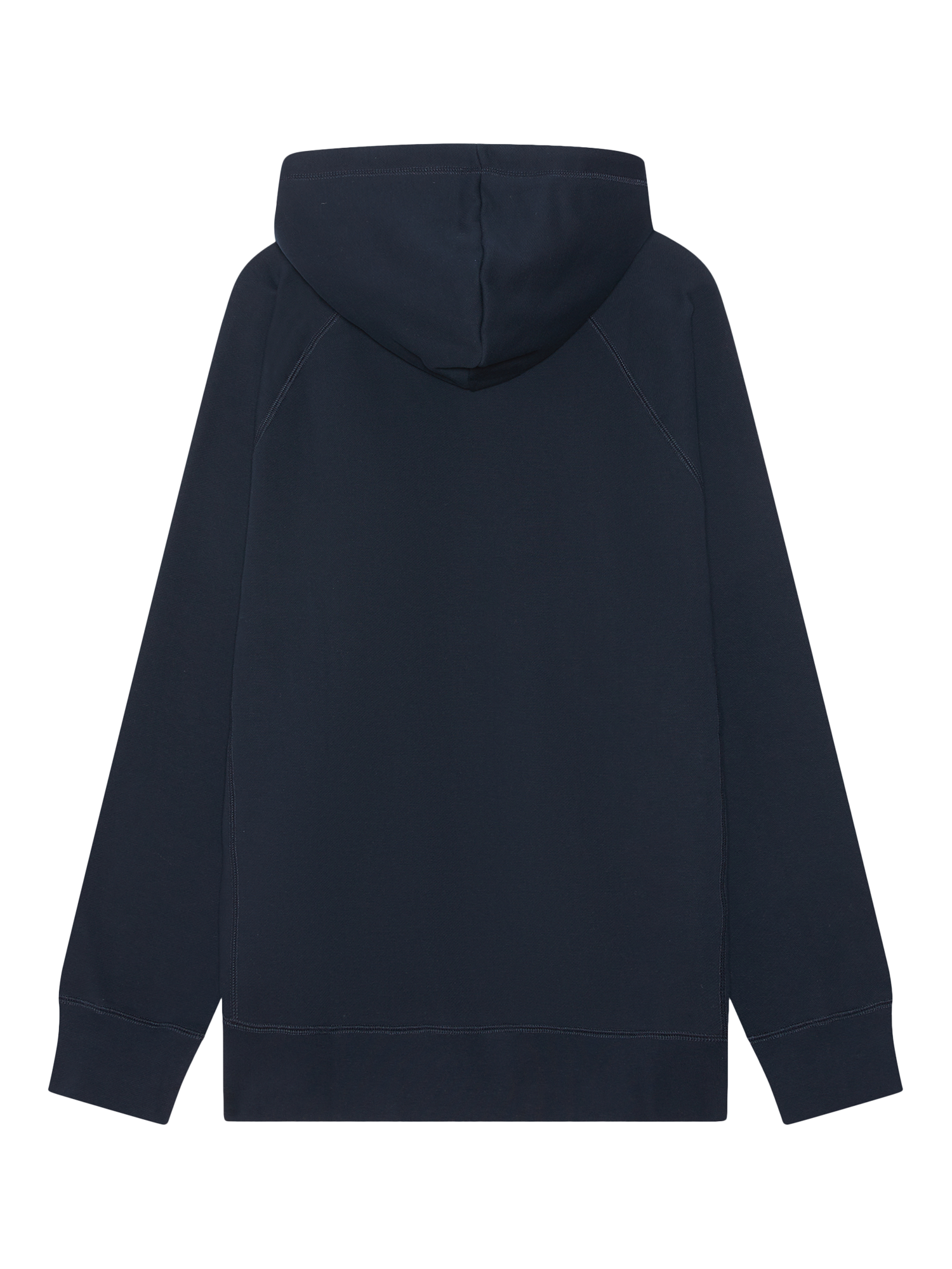 Product image 2 of 2, which shows WOOD WOOD Fred Cotton Hoodie, Navy, S