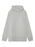 WOOD WOOD Fred Cotton Hoodie, Grey Melange