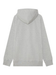 WOOD WOOD Fred Cotton Hoodie, Grey Melange