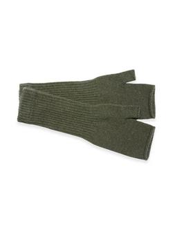 Celtic & Co. Super Soft Pure Wool Wrist Warmers, Olive