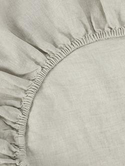 Piglet in Bed Linen Fitted Sheet - view 2, Oatmeal