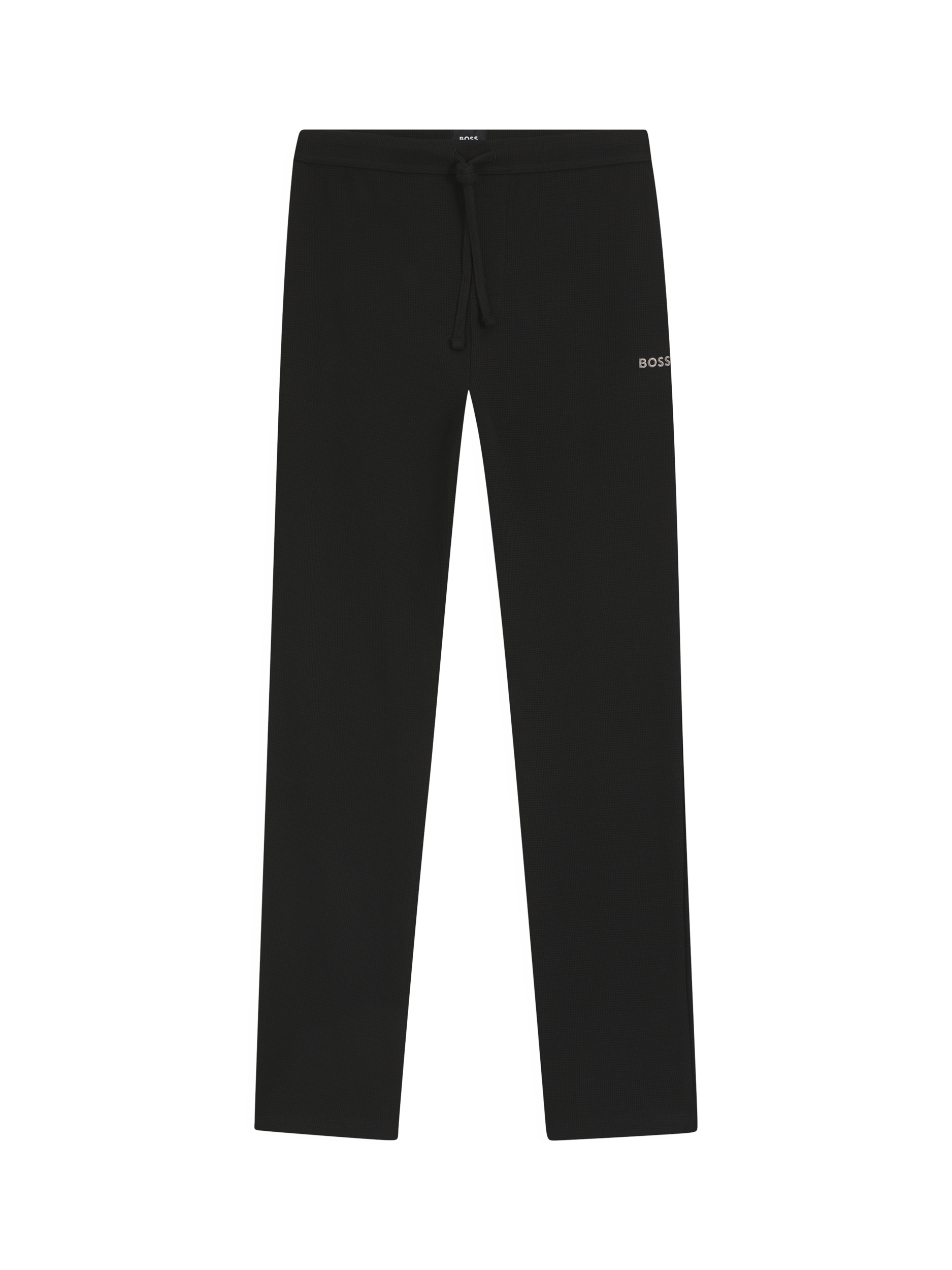 Product image 4 of 5, which shows HUGO BOSS BOSS Drawstring Cotton Blend Pyjama Bottoms, Black, L
