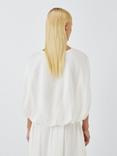 John Lewis Sleeveless Tie Front Top