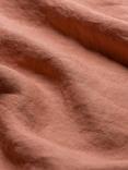 Piglet in Bed Linen Blend Fitted Sheet, Warm Clay