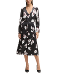 BOSS Diesha Floral Dress, Black/Multi