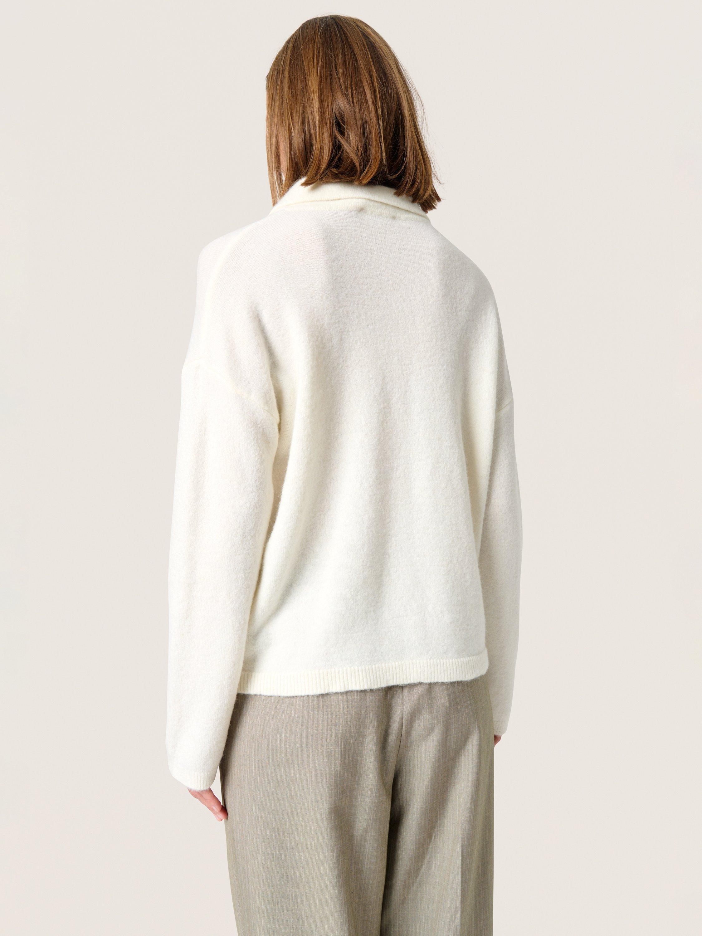 Product image 2 of 6, which shows Soaked in Luxury SLHedaya Cardigan, Whisper White, XS