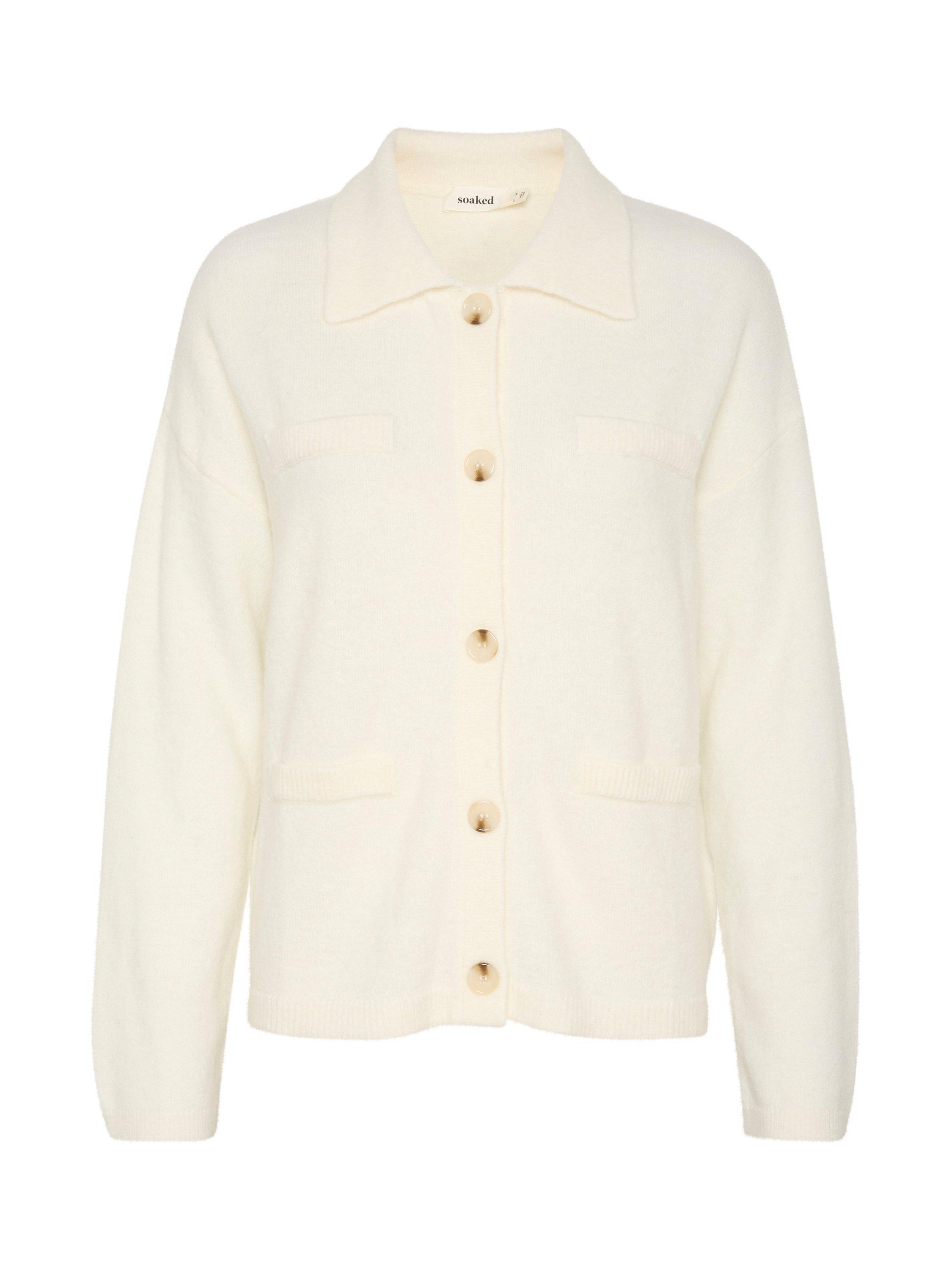 Product image 5 of 6, which shows Soaked in Luxury SLHedaya Cardigan, Whisper White, XS