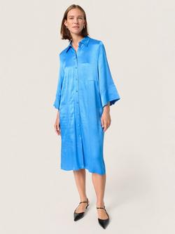 Soaked In Luxury Jessabell Dress, Palace Blue, Palace Blue