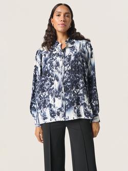Soaked In Luxury Jazzlyn Shirt, Navy/Multi, Navy/ Multi