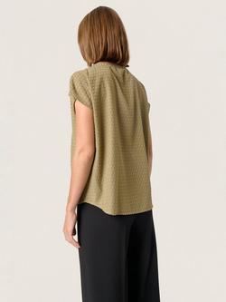 Soaked In Luxury Kettie Top, Covert Green - view 2, Covert Green