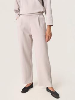 Soaked In Luxury Magana Cropped Trousers, Porpoise