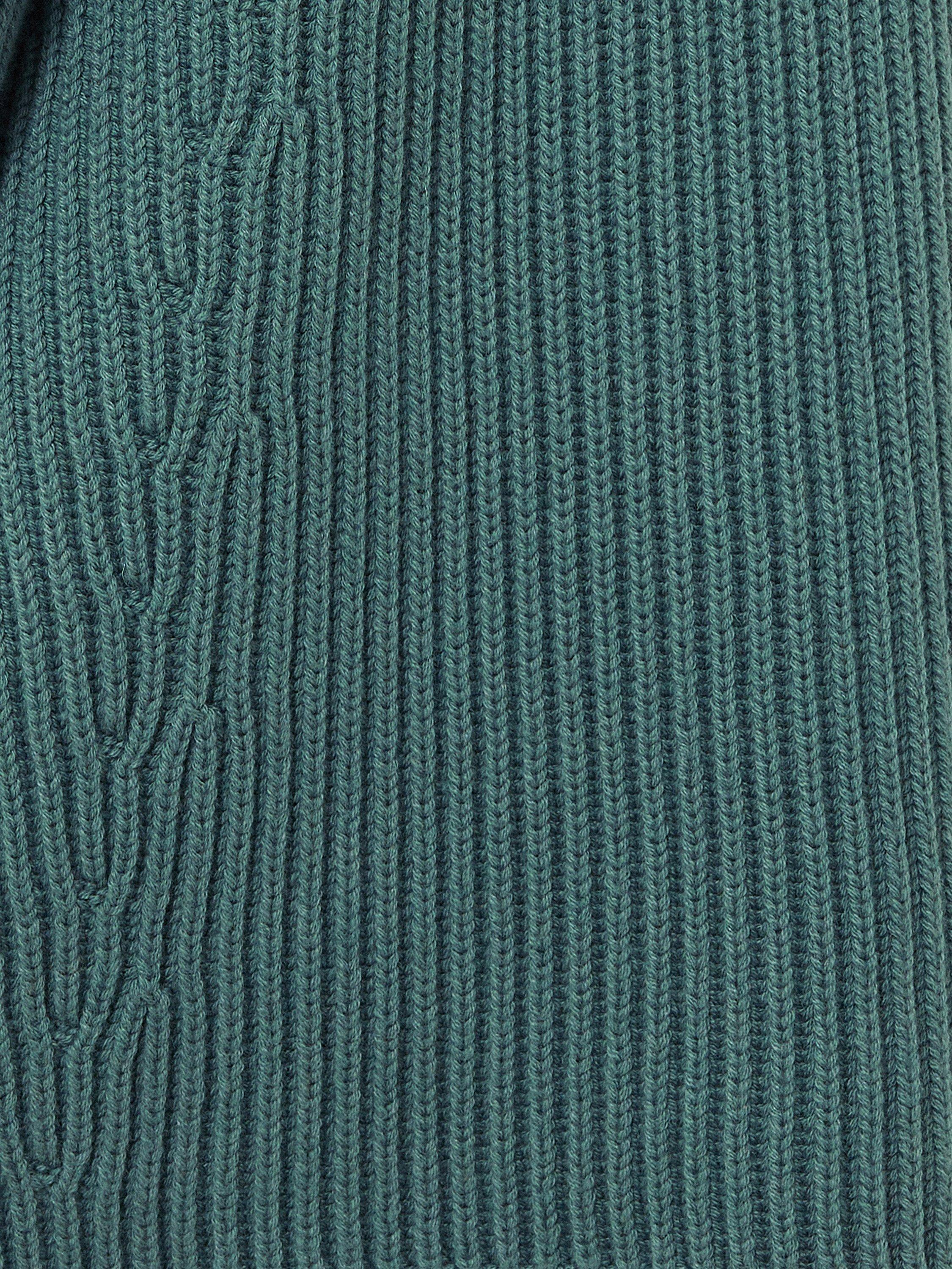 Product image 7 of 7, which shows Jigsaw Faroe Fisherman Knit Jumper, Blue, XS