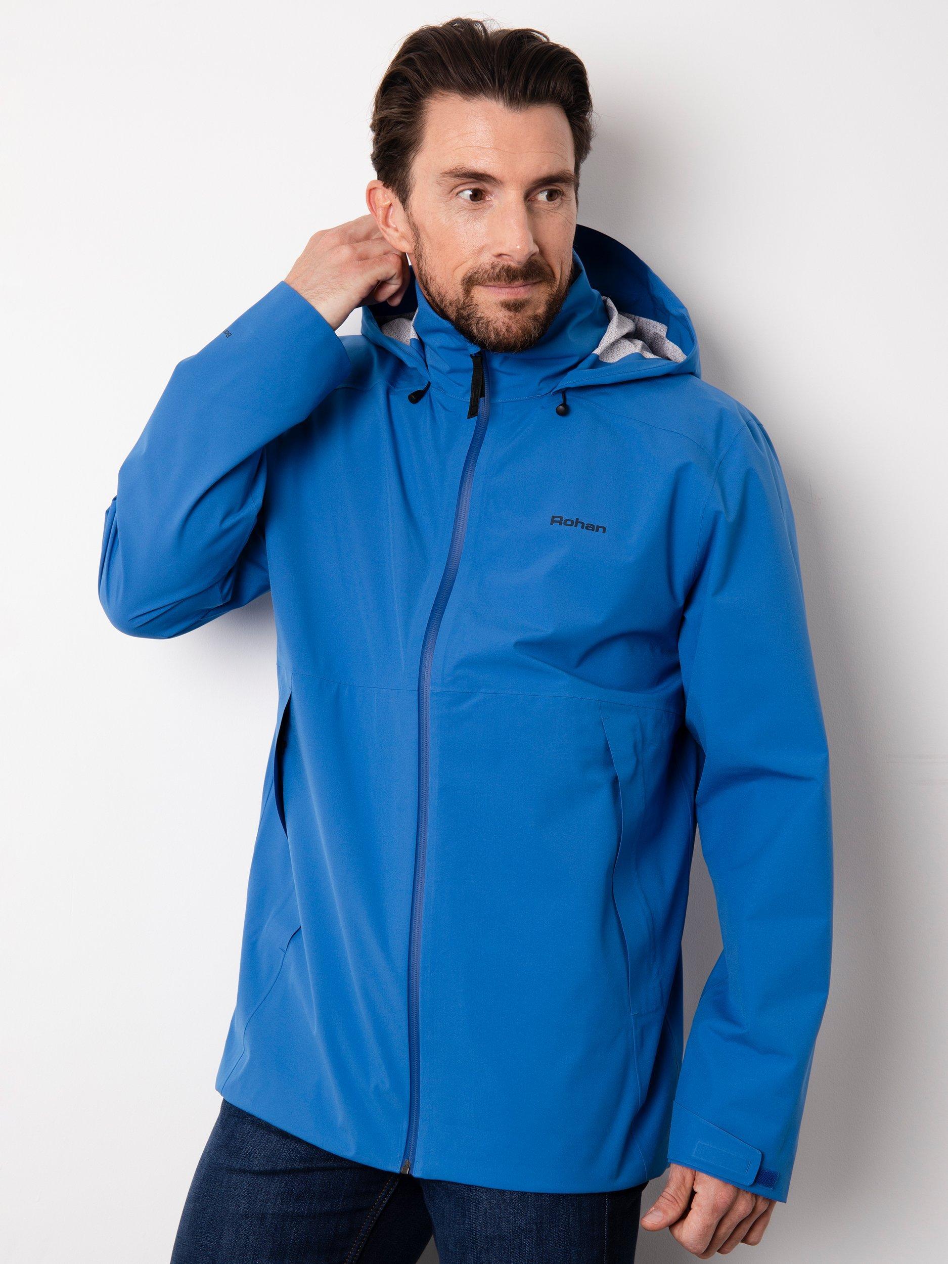 Rohan Parkland Men's Waterproof Jacket, Electric Blue