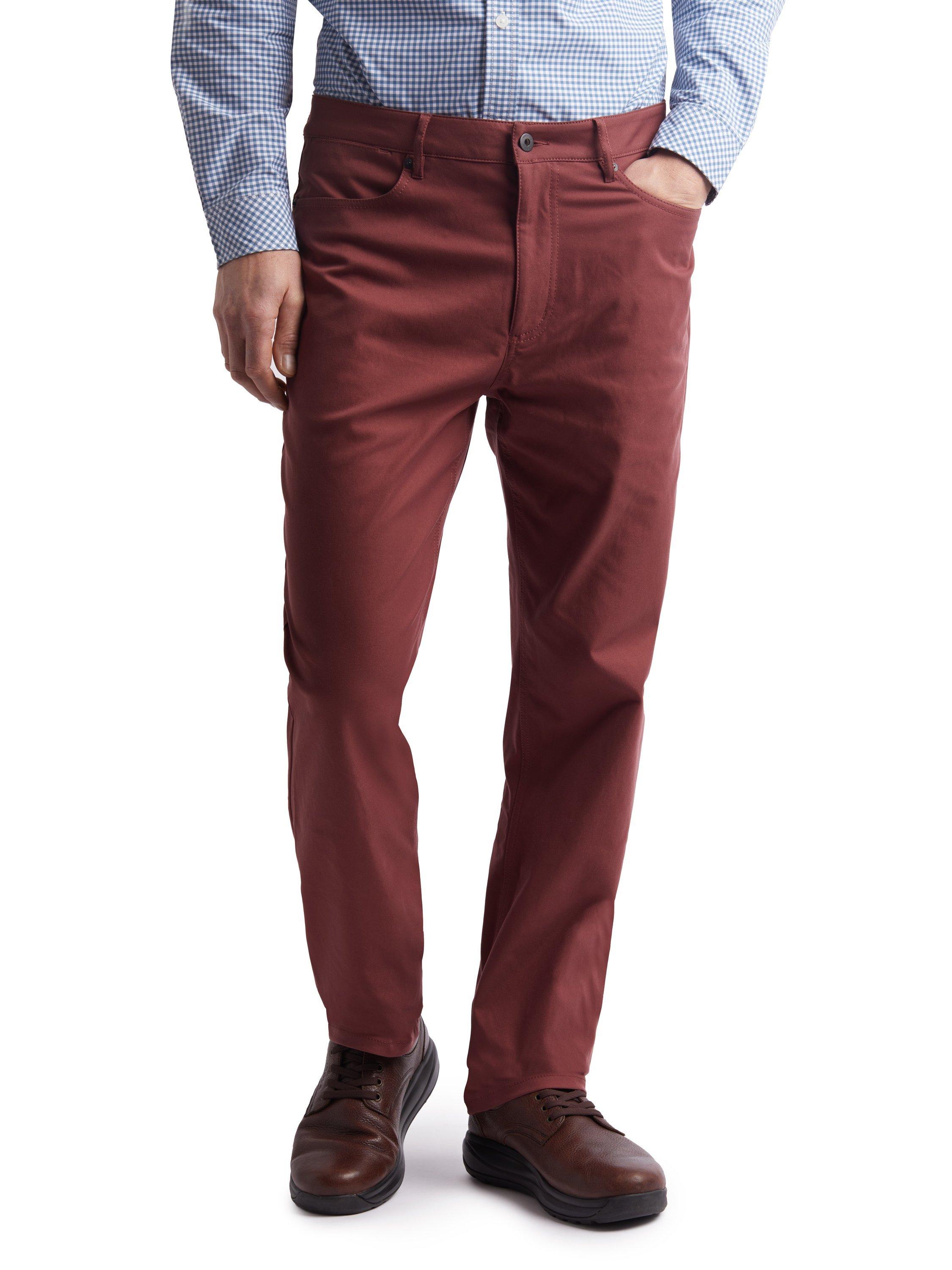 Rohan Men's District Water-Resistant Trousers, Earth Red