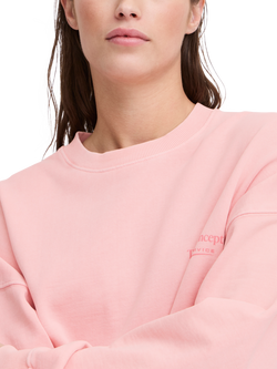 The Jogg Concept Rubi Logo Sweatshirt, Almond Blossom - view 2, Almond Blossom