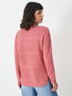 Crew Clothing Stitch Detail Jumper - view 2, Light Pink