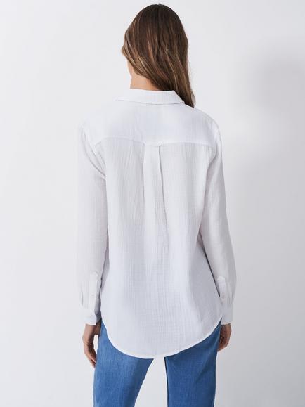 Crew Clothing Harlie Relaxed Shirt - view 2, White