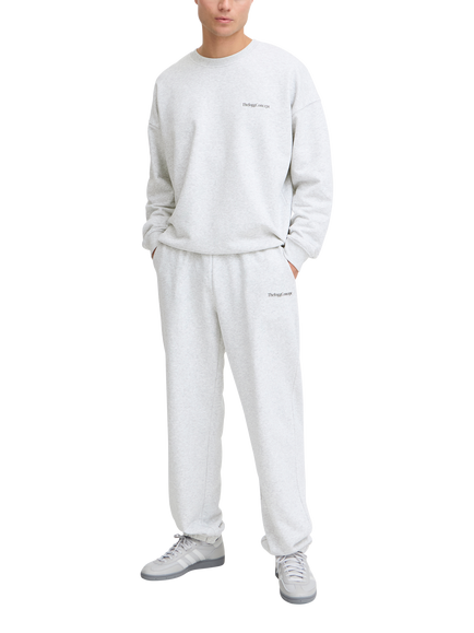 The Jogg Concept Sander Cotton Blend Joggers, Grey Melange, Grey Melange