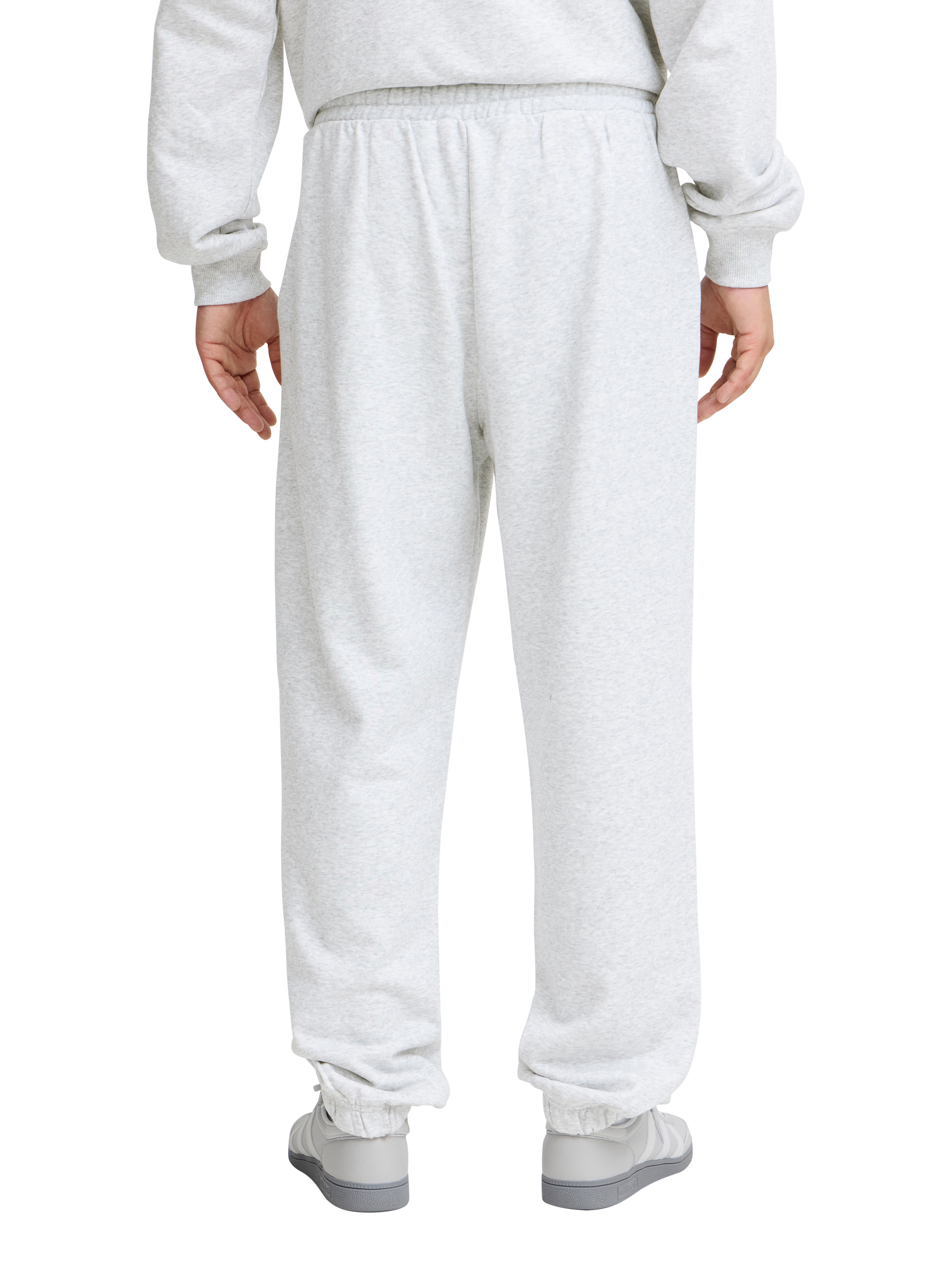 Product image 3 of 6, which shows The Jogg Concept Sander Cotton Blend Joggers, Grey Melange, S