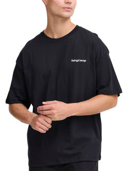 The Jogg Concept Petri Organic Cotton T-Shirt, Black, Black