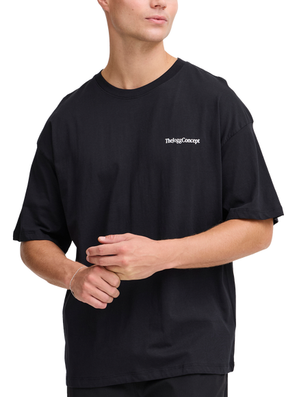 The Jogg Concept Petri Organic Cotton T-Shirt, Black, Black
