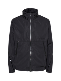 The Jogg Concept Badia Water Resistant Concealed Hood Jacket, Black, Black