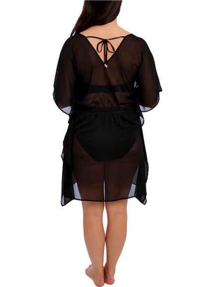 Fantasie Nauru Kaftan, Black - view 2, Black