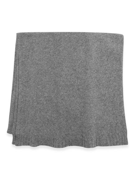 Celtic & Co. Super Soft Pure Wool Stole - view 2, Derby Grey