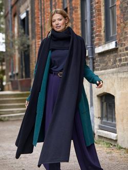 Celtic & Co. Wool Snood Shawl, Dark Navy, Dark Navy