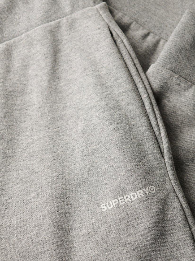 Product image 5 of 5, which shows Superdry Plain Joggers, Grey Marl, S