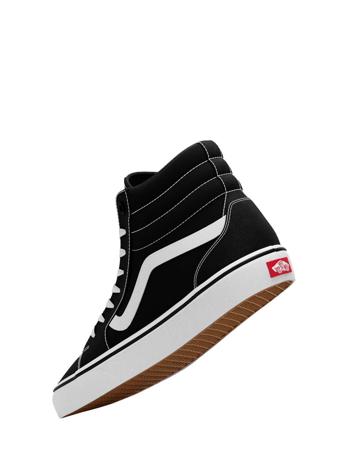 Product image 5 of 7, which shows Vans Filmore Hi High Top Trainers, Black, 7