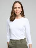 Celtic & Co. Semi Scoop 3/4 Sleeve Top