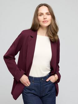 Celtic & Co. Izzy Regular Fit Blazer, Wine