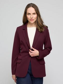 Celtic & Co. Izzy Regular Fit Blazer - view 2, Wine