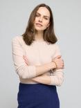 Celtic & Co. Rib Boat Neck Top, Peony
