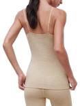 Femilet Juliana Thermal Merino Wool Camisole, Heather Nude