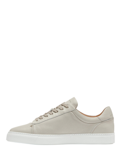 Oliver Sweeney Almada Leather Perforated Trainers - view 2, Off White