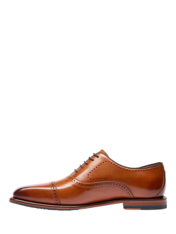 Oliver Sweeney Banbury Leather Oxford Shoes - view 2, Tan