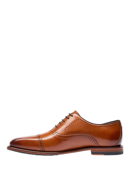 Oliver Sweeney Banbury Leather Oxford Shoes - view 2, Tan