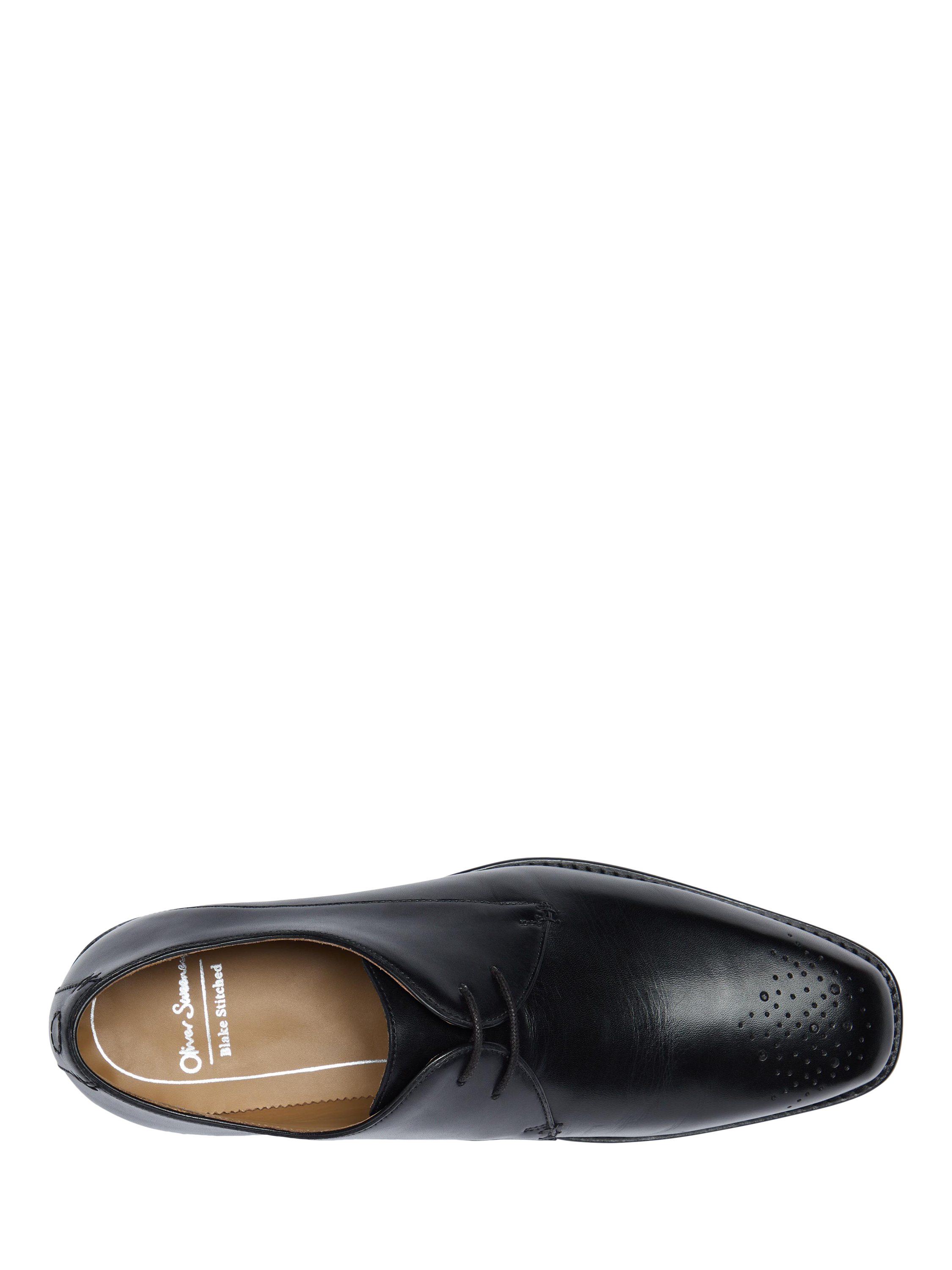 Product image 4 of 5, which shows Oliver Sweeney Joel Leather Derby Shoes, Black, 7