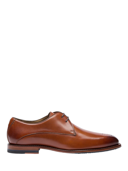 Oliver Sweeney Joel Leather Derby Shoes, Tan, Tan