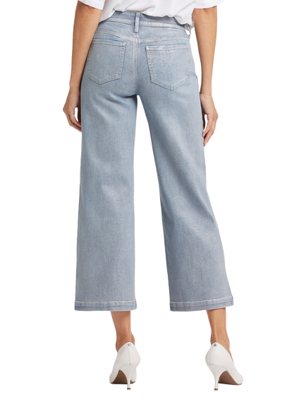 NYDJ Teresa Wide Leg Ankle Jeans - view 2, Sparkling Lights