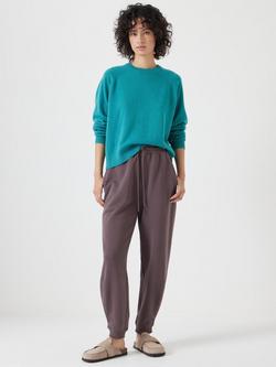 HUSH Jasmine Cashmere Rib Jumper - view 2, Turquoise