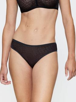 Triumph Signature Sheer Tai Knickers, Black