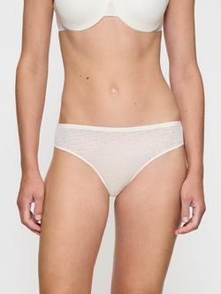 Triumph Signature Sheer Tai Knickers, Ecru White