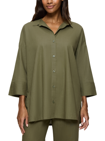 Triumph Summer Wear Boyfriend Shirt, Sage Green, Sage Green