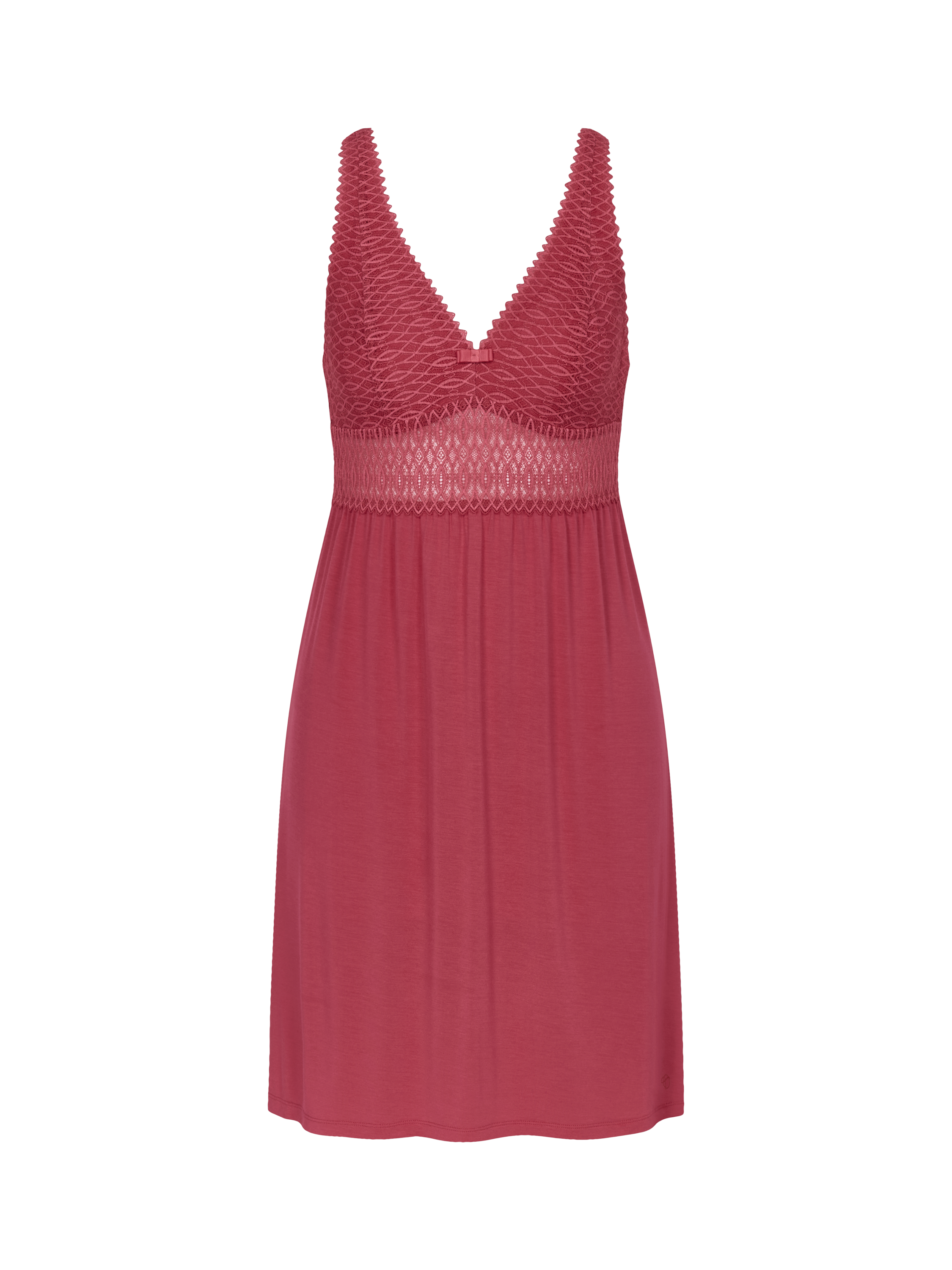 Product image 5 of 5, which shows Triumph Aura Spotlight Nightdress, Strawberry Allure, 8