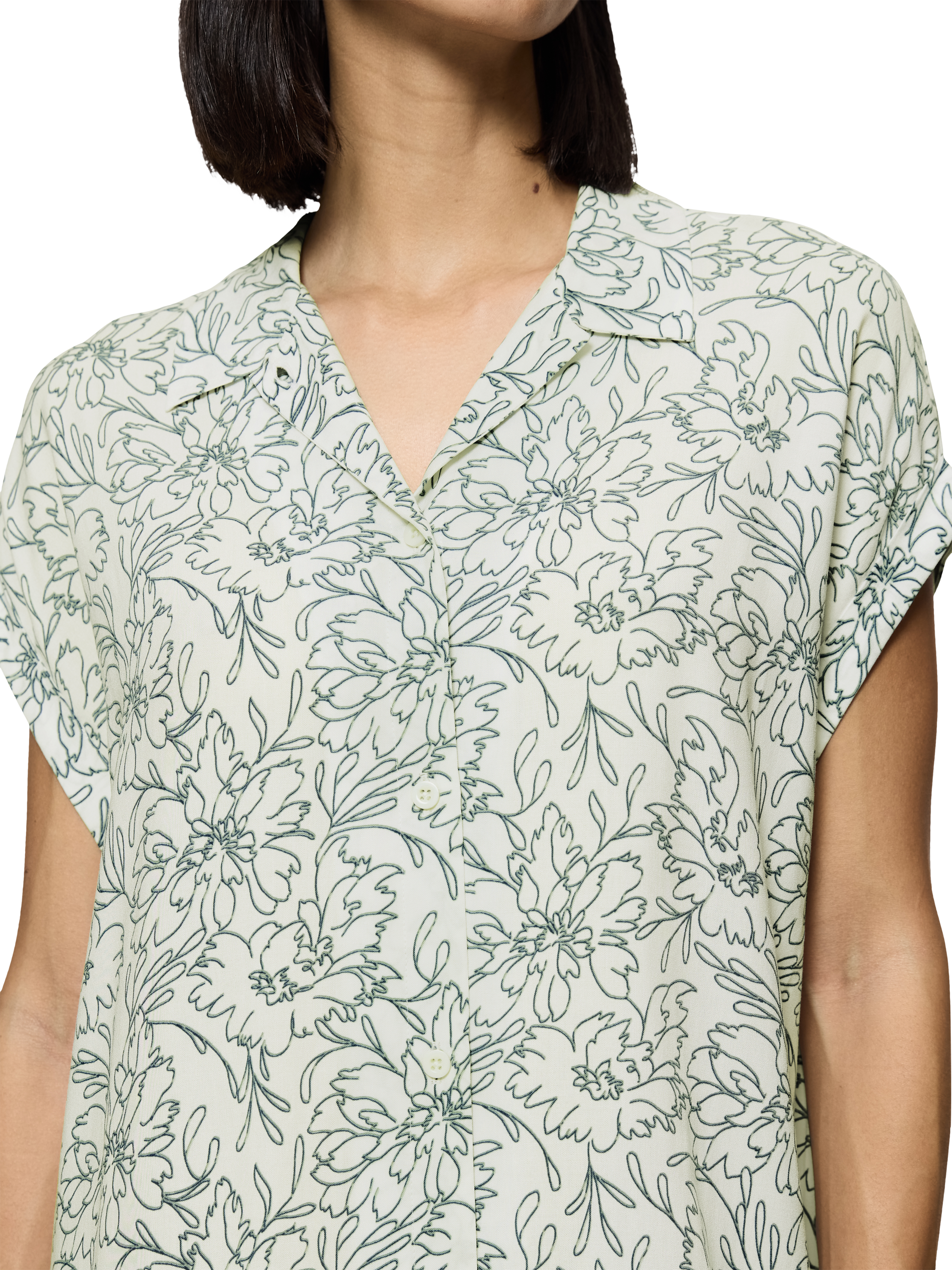 Product image 3 of 5, which shows Triumph Boyfriend Nightdress, Green - Light, 12